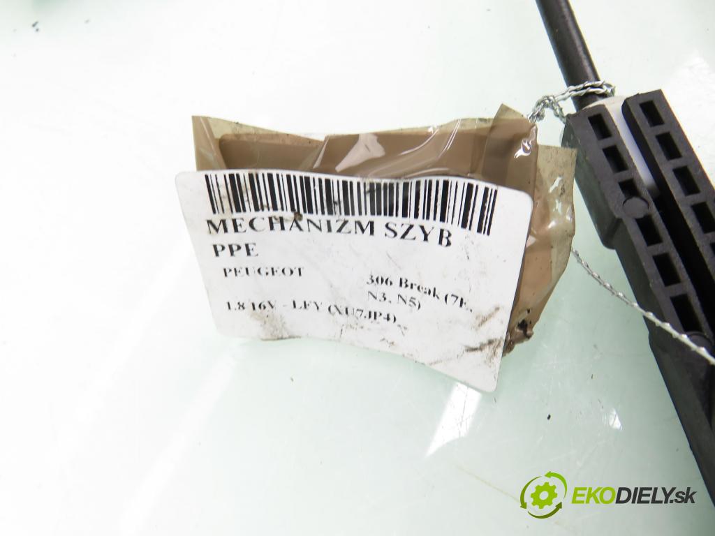 PEUGEOT 306 Break (7E, N3, N5) KOMBI 2000 81,00 1.8 16V - LFY (XU7JP4) 1761,00 Mechanizmus okien 0130821648