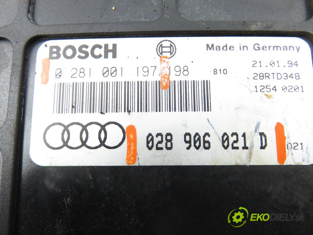 AUDI 80 (8C, B4) SEDAN 1994 66,00 1.9 TDI - 1Z 1896,00 Riadiaca jednotka Motor 028906021D ; 0281001197