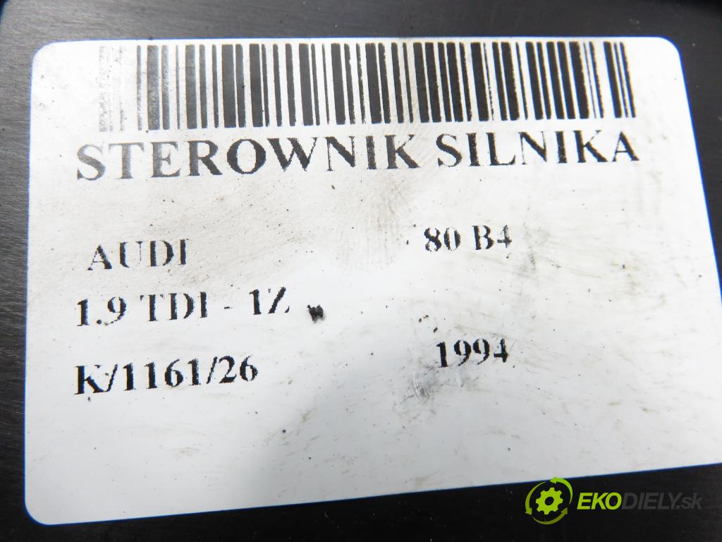 AUDI 80 (8C, B4) SEDAN 1994 66,00 1.9 TDI - 1Z 1896,00 Riadiaca jednotka Motor 028906021D ; 0281001197
