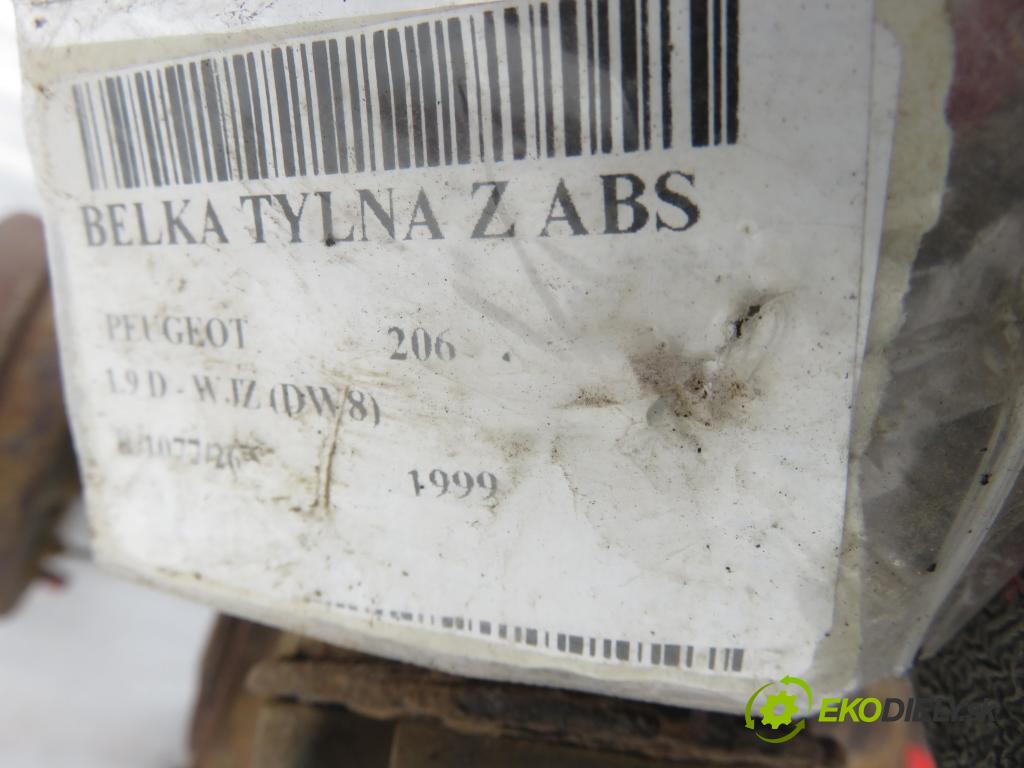PEUGEOT 206 liftback (2A/C) HB 1999 51,00 1.9 D - WJZ (DW8) 1868,00 Výstuha zadná