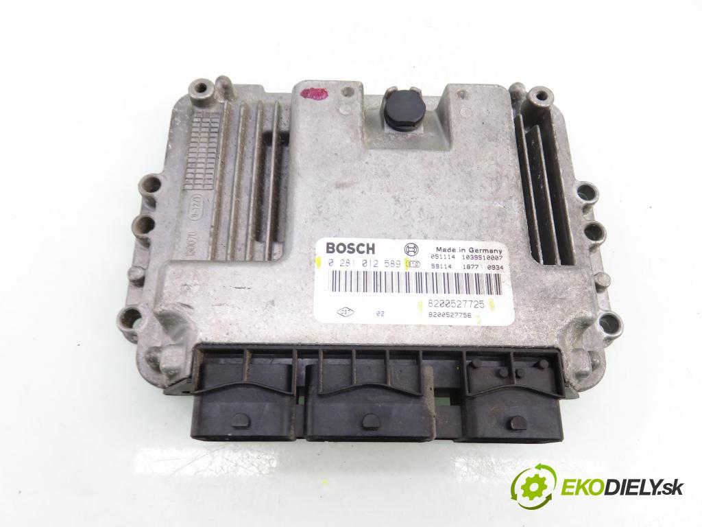 RENAULT GRAND SCENIC II (JM0/1_) HB 2006 88,00 1.9 dCi 120 - F9Q 812 1870,00 Riadiaca jednotka Motor 0281012589 ; 8200527725 ; 8200527756
