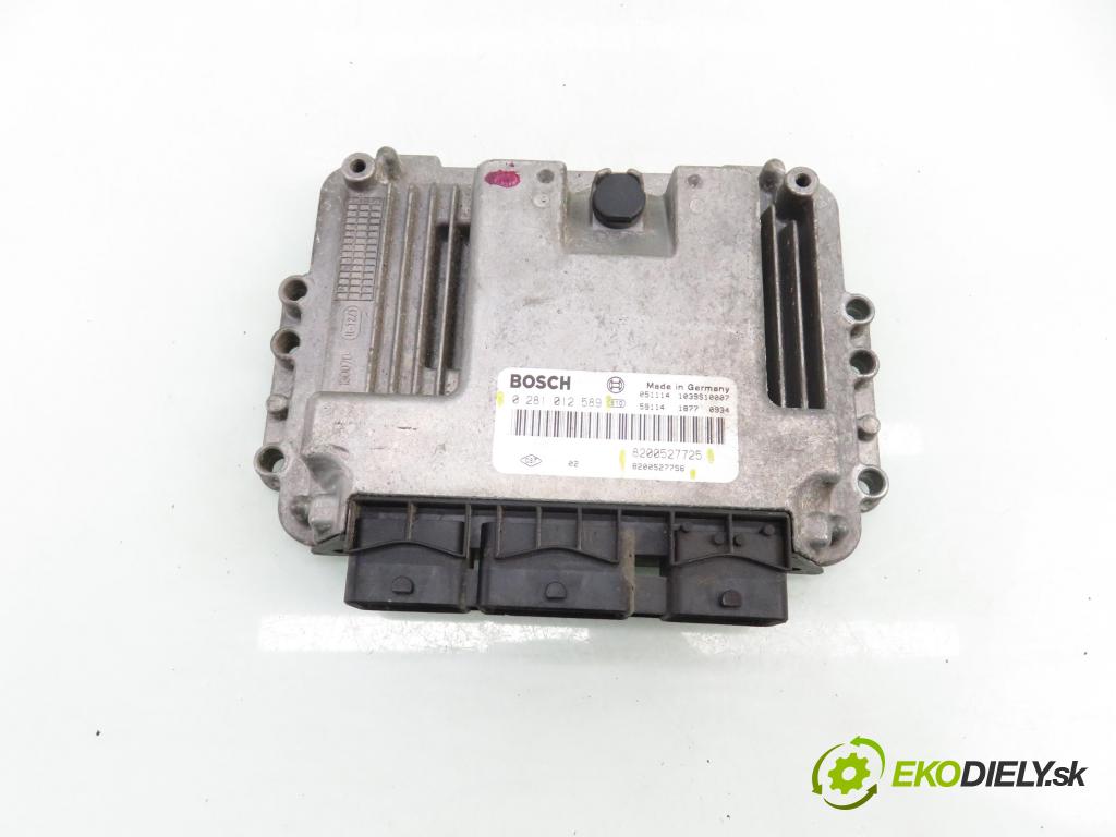 RENAULT GRAND SCENIC II (JM0/1_) HB 2006 88,00 1.9 dCi 120 - F9Q 812 1870,00 Riadiaca jednotka Motor 0281012589 ; 8200527725 ; 8200527756