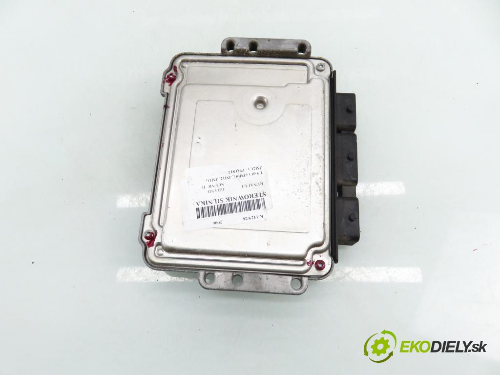 RENAULT GRAND SCENIC II (JM0/1_) HB 2006 88,00 1.9 dCi 120 - F9Q 812 1870,00 Riadiaca jednotka Motor 0281012589 ; 8200527725 ; 8200527756