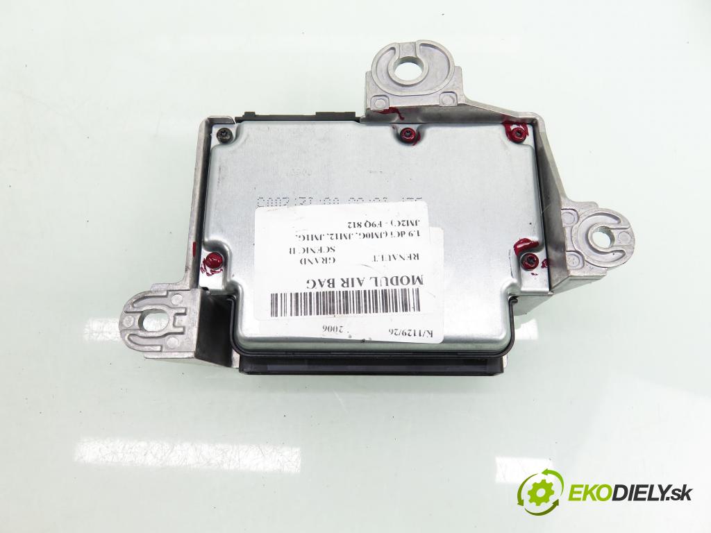 RENAULT GRAND SCENIC II (JM0/1_) HB 2006 88,00 1.9 dCi 120 - F9Q 812 1870,00 MODUL air BAG 8200411956B ; 60706150