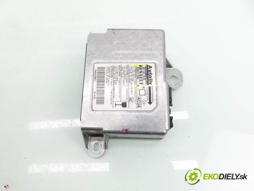 RENAULT GRAND SCENIC II (JM0/1_) HB 2006 88,00 1.9 dCi 120 - F9Q 812 1870,00 MODUL air BAG 8200411956B ; 60706150