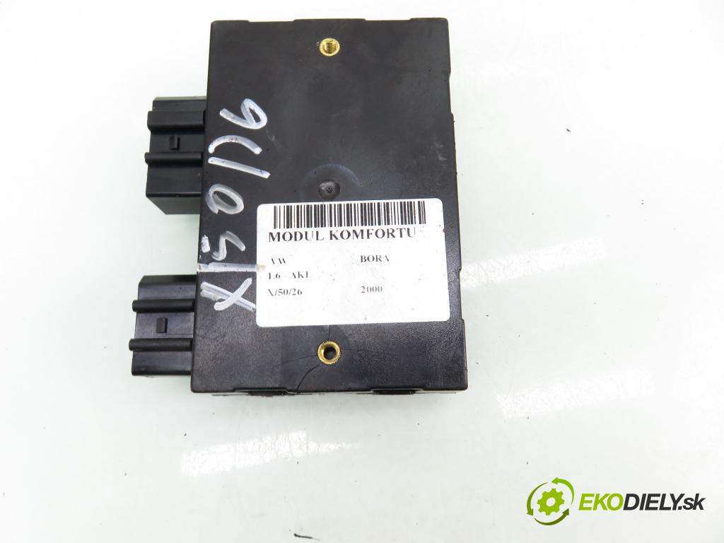 VW BORA (1J2) SEDAN 2000 74,00 1.6 - AKL 1595,00 MODUL komfortu 1J0959799N ; 5DK00795450