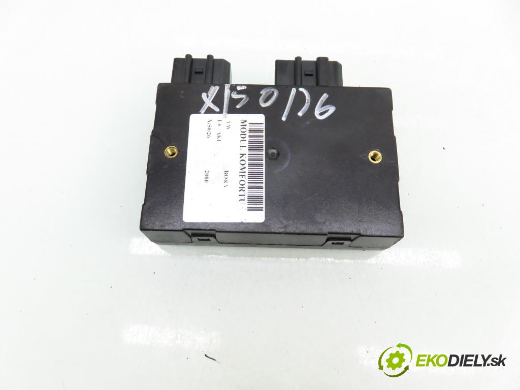 VW BORA (1J2) SEDAN 2000 74,00 1.6 - AKL 1595,00 MODUL komfortu 1J0959799N ; 5DK00795450