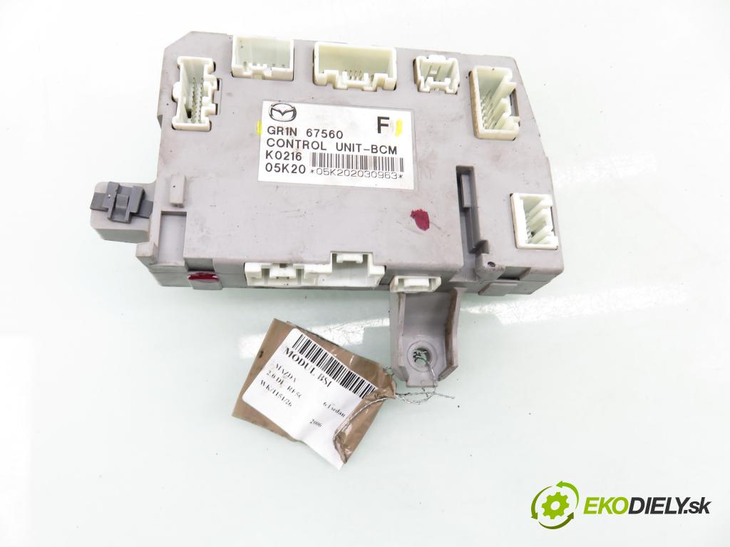 MAZDA 6 sedan (GG) SEDAN 2006 89,00 2.0 DI - RF5C 1998,00 MODUL BCM GR1N67560GF