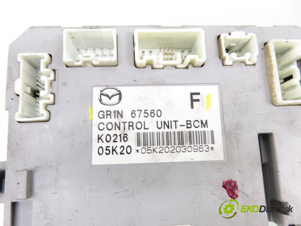 MAZDA 6 sedan (GG) SEDAN 2006 89,00 2.0 DI - RF5C 1998,00 MODUL BCM GR1N67560GF