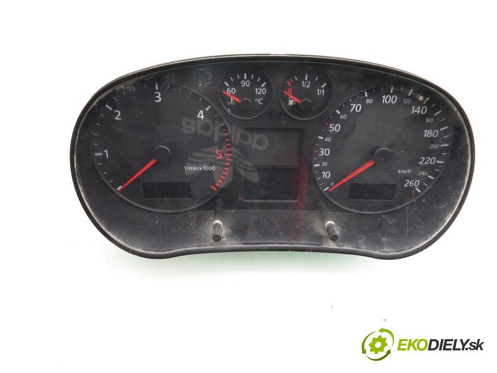 AUDI A3 (8L1) HB 2000 81,00 1.9 TDI - AHF 1896,00 Prístrojovka elektrický 8L0920900G