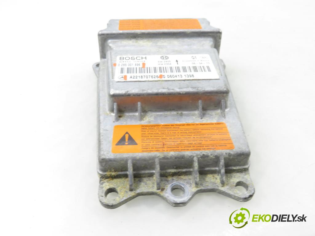 MERCEDES-BENZ KLASA S (W221) SEDAN 2006 173,00 S 320 CDI (221.022, 221.122) - OM 642.930 2987,00 MODUL air BAG 0285001896 ; A2218707626
