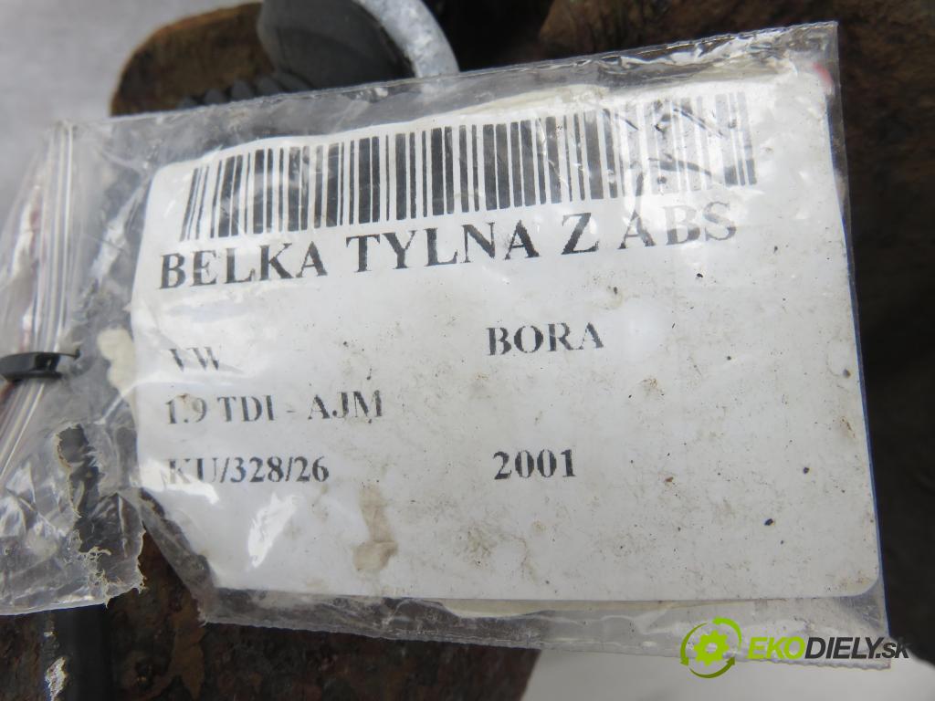 VW BORA (1J2) SEDAN 2001 85,00 1.9 TDI PD 115 - AJM 1896,00 Výstuha zadná ABS