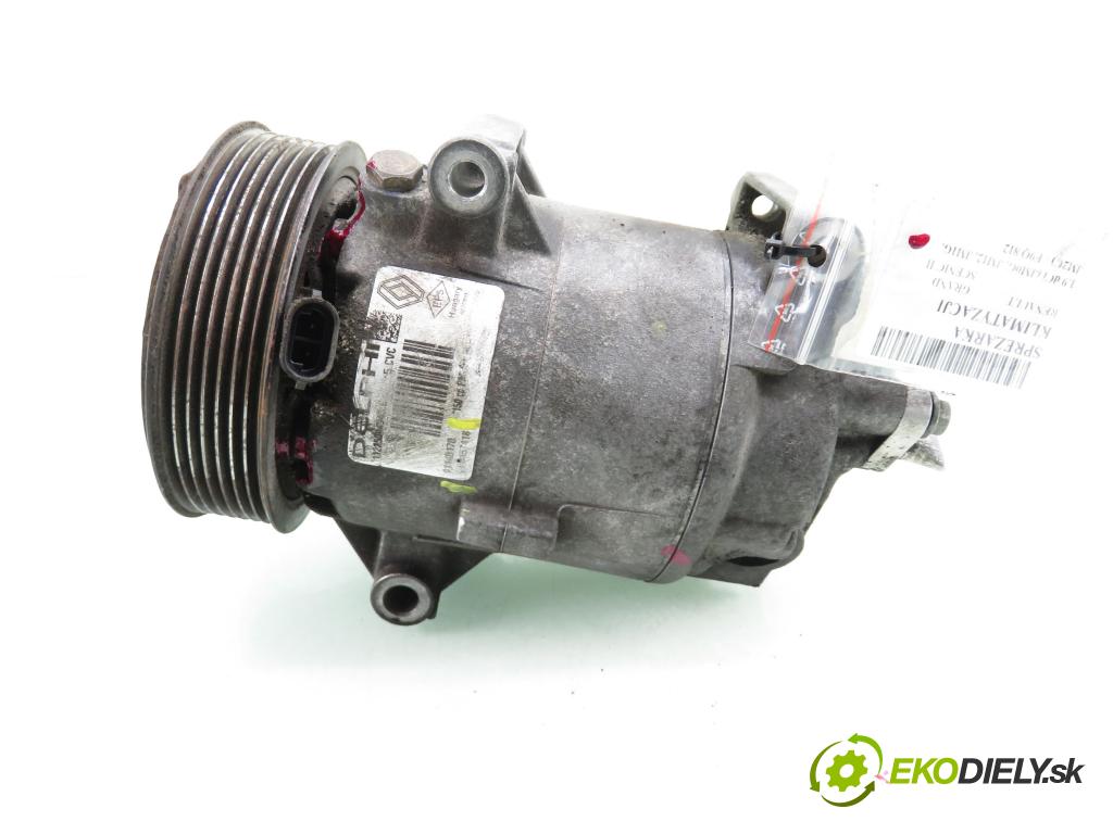 RENAULT GRAND SCENIC II (JM0/1_) HB 2006 88,00 1.9 dCi 120 - F9Q 812 1870,00 KOMPRESOR: klimatizácie 8200457418 ; 01140170 (Kompresor klimatizácie)