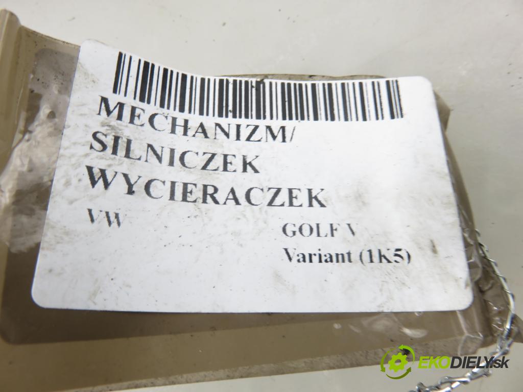 VW GOLF V Variant (1K5) KOMBI 2009 103,00 2.0 TDI 16V - CBDB 1968,00 Motorček stieračov predný 1K1955119E ; 1397220501