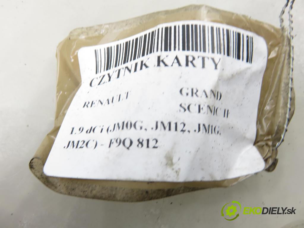RENAULT GRAND SCENIC II (JM0/1_) HB 2006 88,00 1.9 dCi 120 - F9Q 812 1870,00 CZYTNIK KARTY: S118539002D ; 820012507