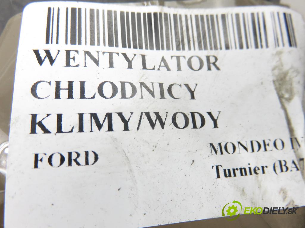 FORD MONDEO IV Turnier (BA7) KOMBI 2011 103,00 2.0 TDCi - QXBA 1997,00 ventilátor chladič PODNEBÍ / VODA 6G918C607PE