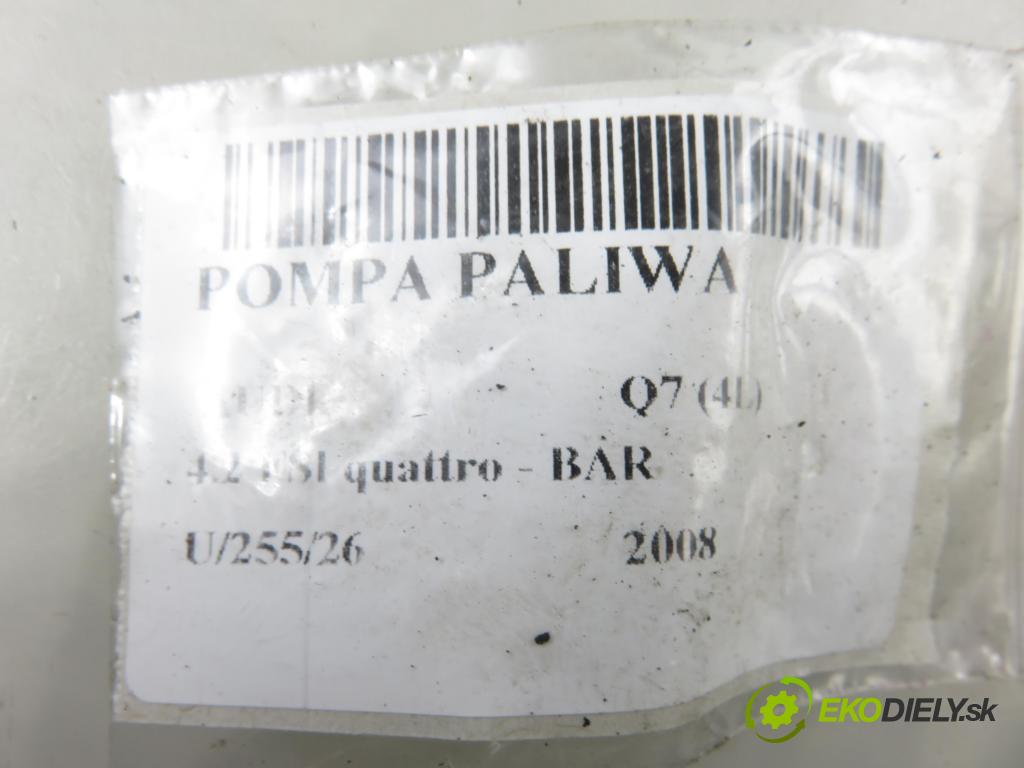 AUDI Q7 (4L) SUV 2008 257,00 4.2 FSI quattro - BAR 4163,00 Pumpa paliva 7L8919087B ; 7L8919679 ; 7L8919679C