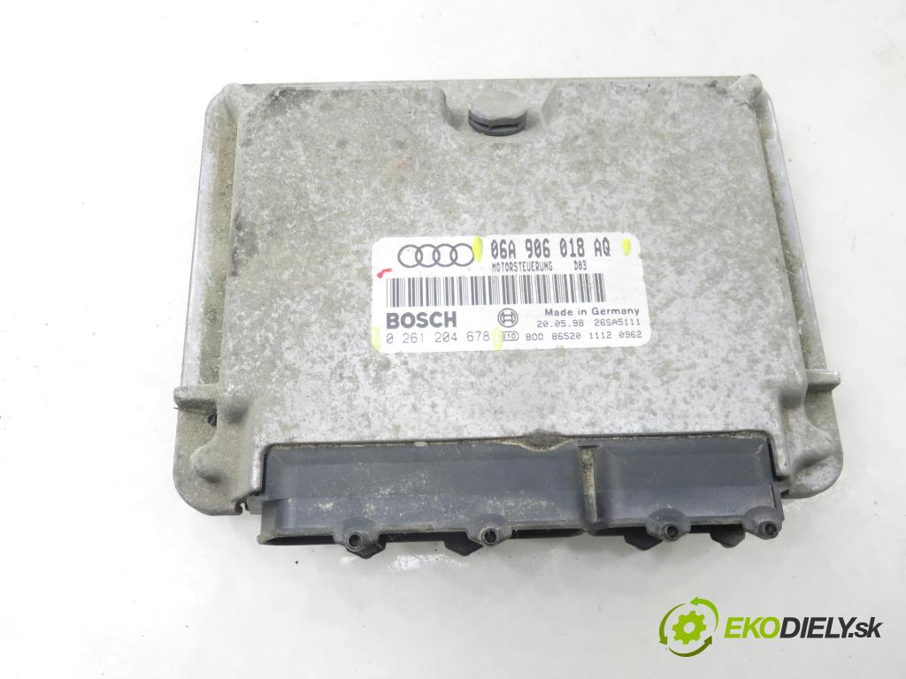 AUDI A3 (8L1) HB 1998 110,00 1.8 T - AGU 1781,00 Riadiaca jednotka Motor 06A906018AQ ; 0261204678
