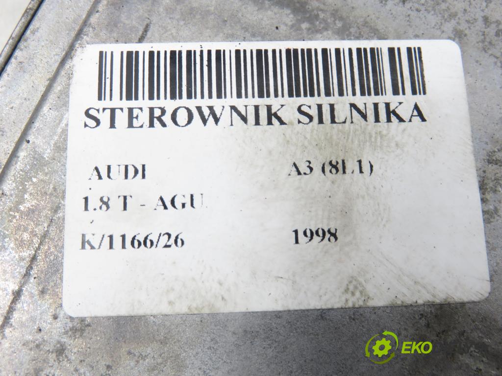 AUDI A3 (8L1) HB 1998 110,00 1.8 T - AGU 1781,00 Riadiaca jednotka Motor 06A906018AQ ; 0261204678