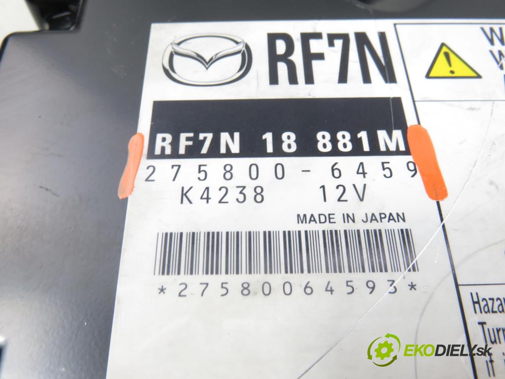 MAZDA 5 (CR19) MINIVAN 2006 81,00 2.0 MZR-CD 110 - RF7J 1998,00 Riadiaca jednotka Motor 2758006459 ; RF7N18881M