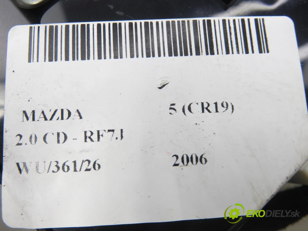 MAZDA 5 (CR19) MINIVAN 2006 81,00 2.0 MZR-CD 110 - RF7J 1998,00 MODUL BCM CD3567560B