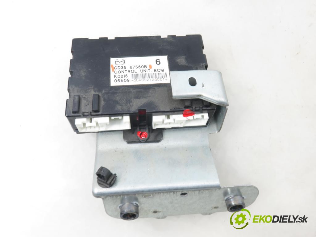MAZDA 5 (CR19) MINIVAN 2006 81,00 2.0 MZR-CD 110 - RF7J 1998,00 MODUL BCM CD3567560B