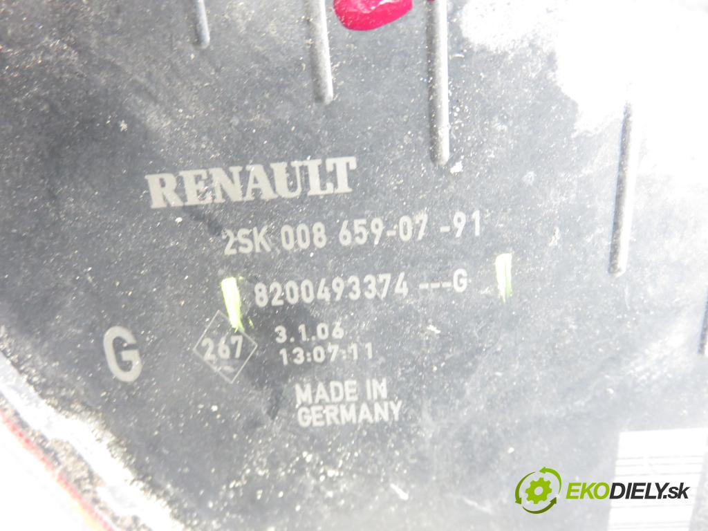 RENAULT GRAND SCENIC II (JM0/1_) HB 2006 88,00 1.9 dCi 120 - F9Q 812 1870,00 světlo levé zadní 8200493374 ; 8200493374G