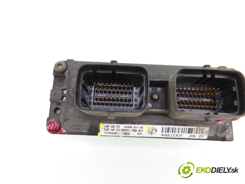 FIAT PUNTO (188_) HB 2005 44,00 1.2 60 (188.030, .050, .130, .150, .230, .250) - 1 1242,00 Riadiaca jednotka Motor 55195640 ; IAW5AFP3 ; 6160065104