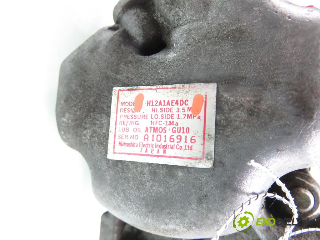 MAZDA 5 (CR19) MINIVAN 2006 81,00 2.0 CD - RF7J 1998,00 KOMPRESOR: klimatizácie H12A1AE4DC (Kompresor klimatizácie)