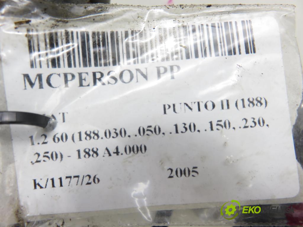 FIAT PUNTO (188_) HB 2005 44,00 1.2 60 (188.030, .050, .130, .150, .230, .250) - 1 1242,00 MCPERSON PP