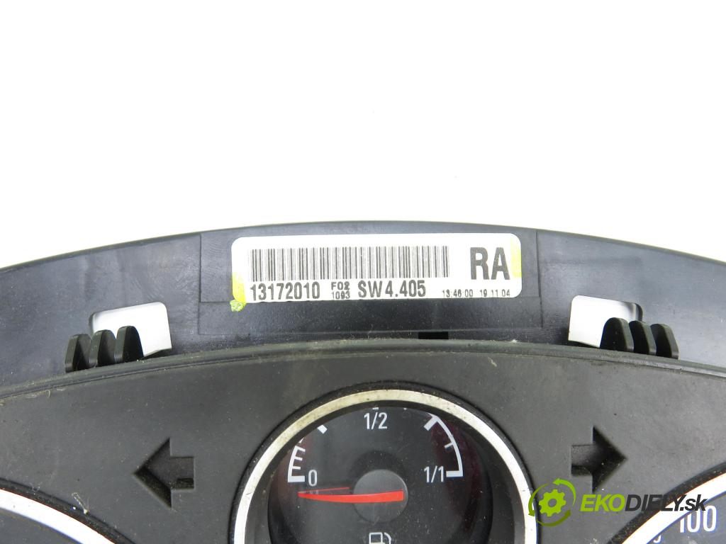 OPEL ASTRA H (A04) HB 2005 77,00 1.6 - Z 16 XEP 1598,00 prístrojovka elektrický 13172010RA