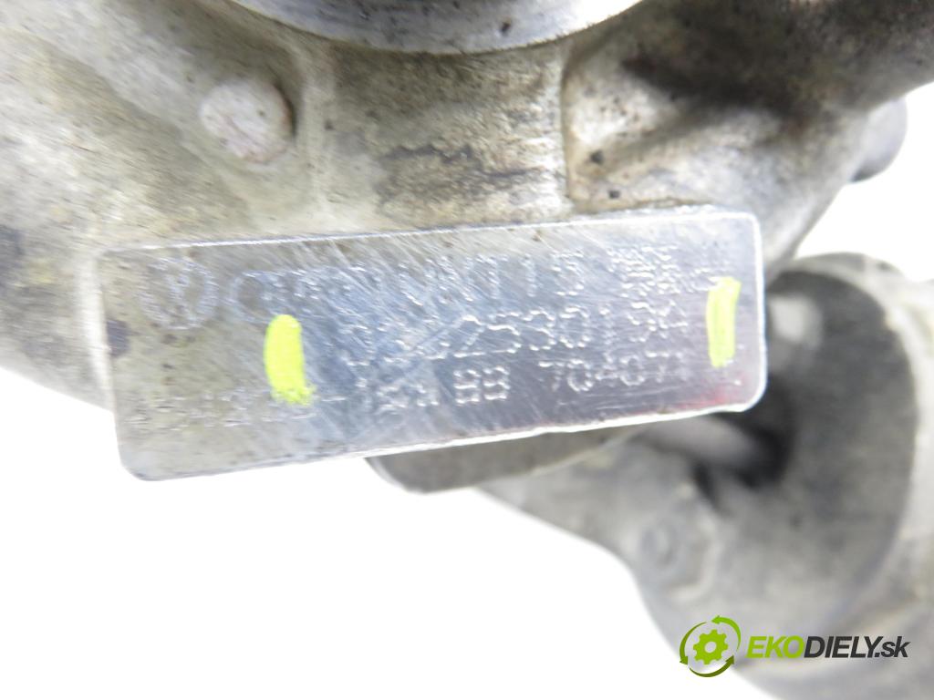 AUDI A3 (8L1) HB 2000 81,00 1.9 TDI 110 - AHF 1896,00 RYCHLONABÍJEČKA: 038253019A (Kompletní turbodmychadlo)