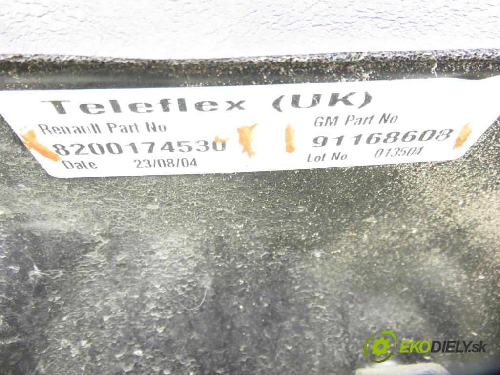 OPEL VIVARO A Skrzynia (X83) FURGON 2004 74,00 1.9 CDTI 101 - F9Q 760 1870,00 preloženie 91168608 ; 8200174530