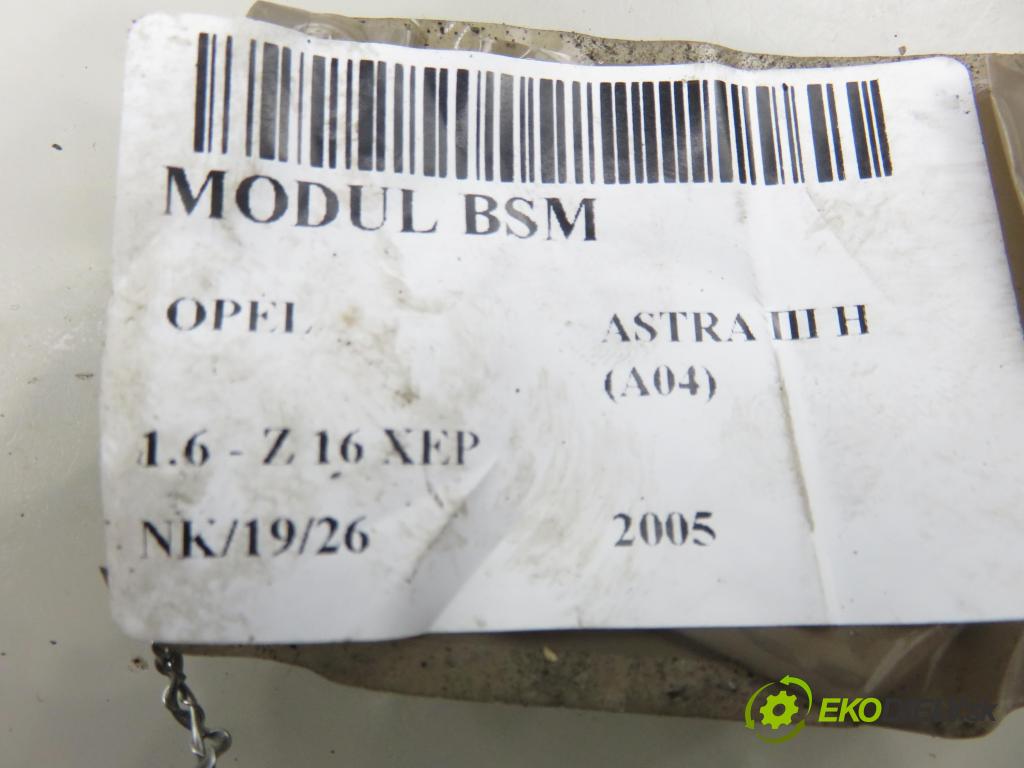 OPEL ASTRA H (A04) HB 2005 77,00 1.6 - Z 16 XEP 1598,00 MODUL BSM 13191130FG ; 5DK00866822
