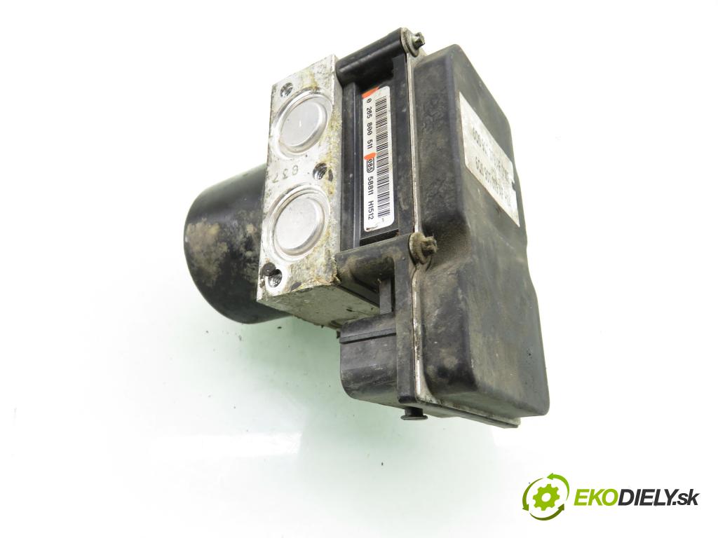 VW POLO (9N_) HB 2006 59,00 1.4 TDI - BNV 1422,00 Pumpa ABS 0265800511 ; 0265231712 ; 6Q0614117S (Pumpa ABS)