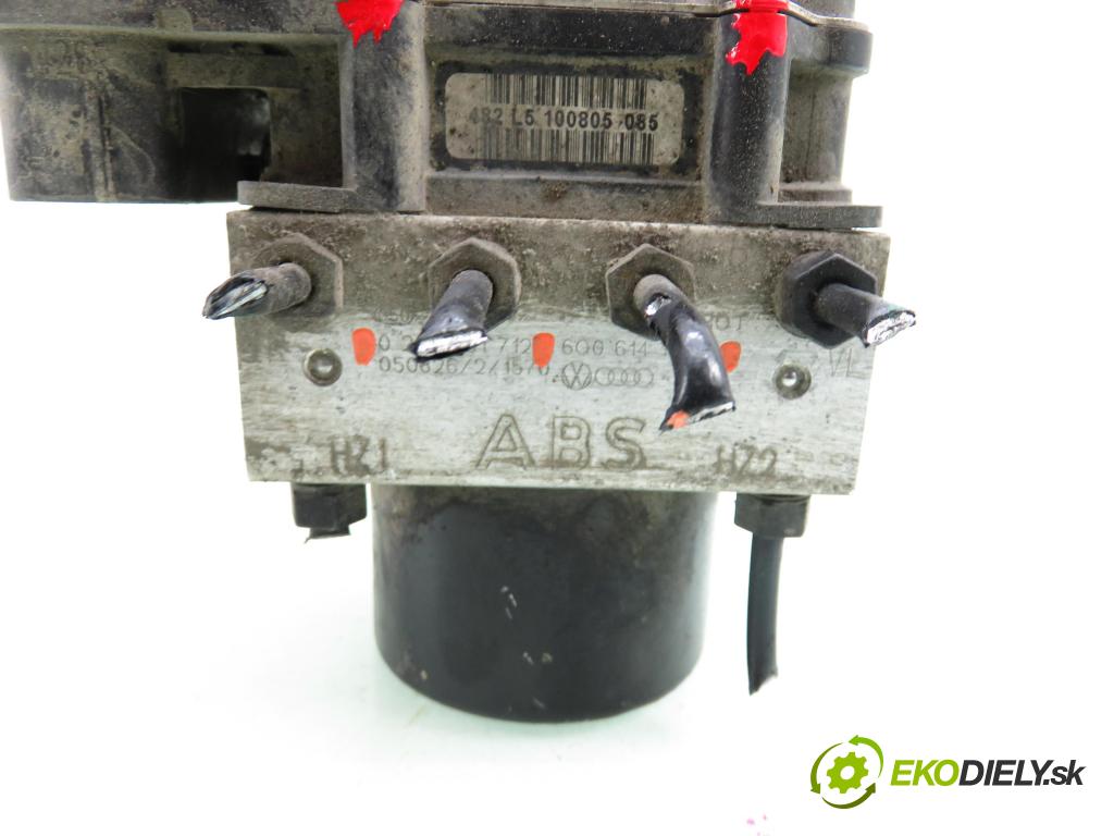 VW POLO (9N_) HB 2006 59,00 1.4 TDI - BNV 1422,00 Pumpa ABS 0265800511 ; 0265231712 ; 6Q0614117S (Pumpa ABS)