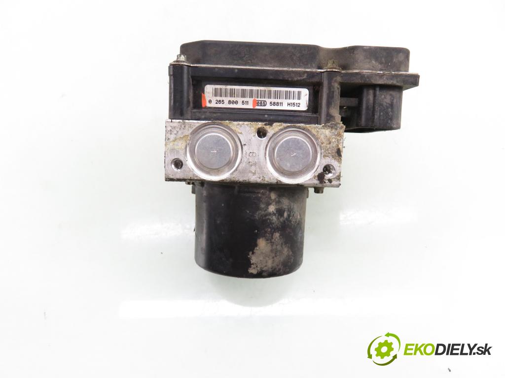 VW POLO (9N_) HB 2006 59,00 1.4 TDI - BNV 1422,00 Pumpa ABS 0265800511 ; 0265231712 ; 6Q0614117S (Pumpa ABS)