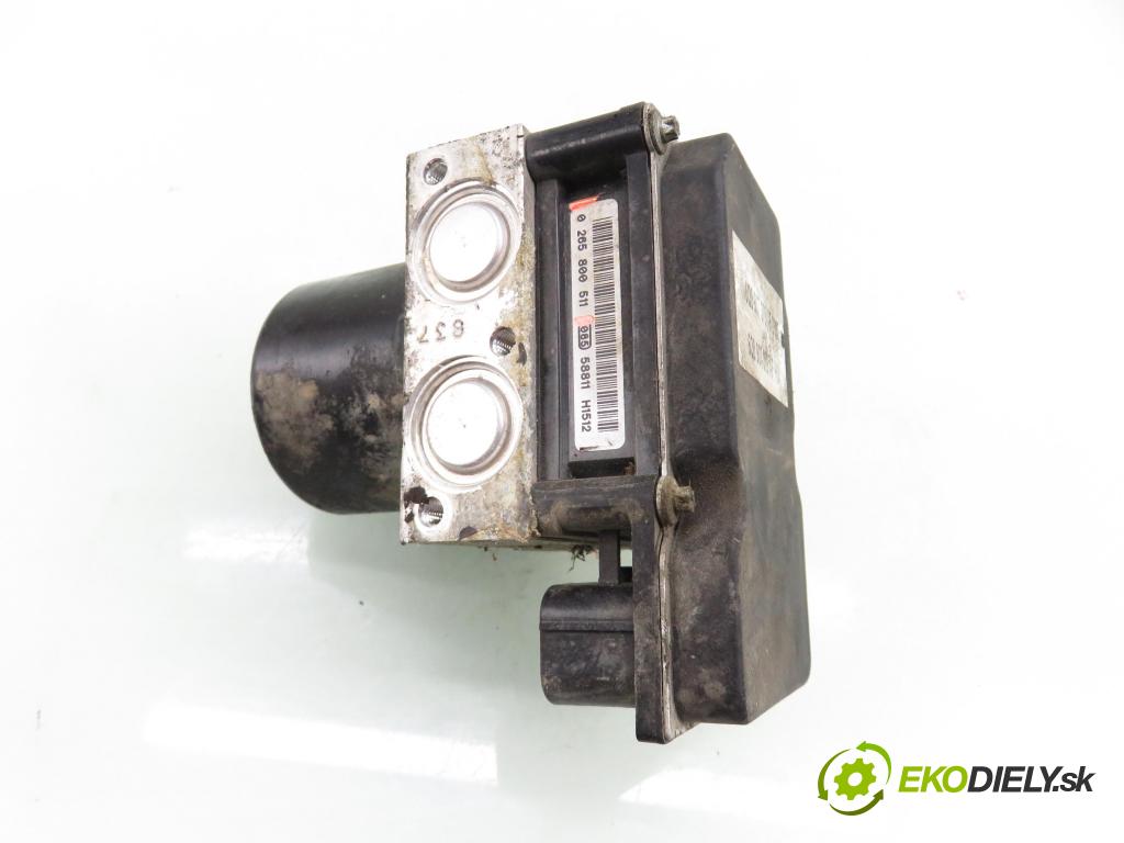 VW POLO (9N_) HB 2006 59,00 1.4 TDI - BNV 1422,00 Pumpa ABS 0265800511 ; 0265231712 ; 6Q0614117S (Pumpa ABS)