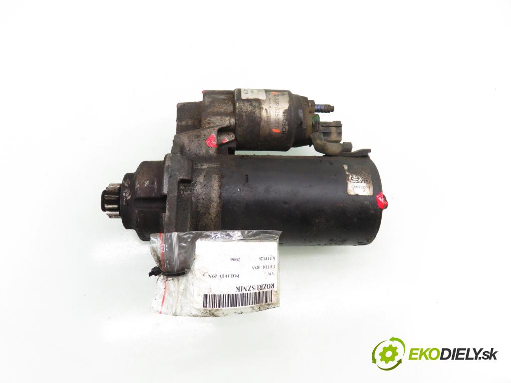 VW POLO (9N_) HB 2006 59,00 1.4 TDI - BNV 1422,00 Štartér 2339305077 (Štartér)