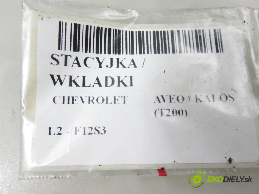 CHEVROLET AVEO / KALOS liftback (T200) HB 2004 53,00 1.2 - F12S3 1150,00 spinačka / zámky 96540559