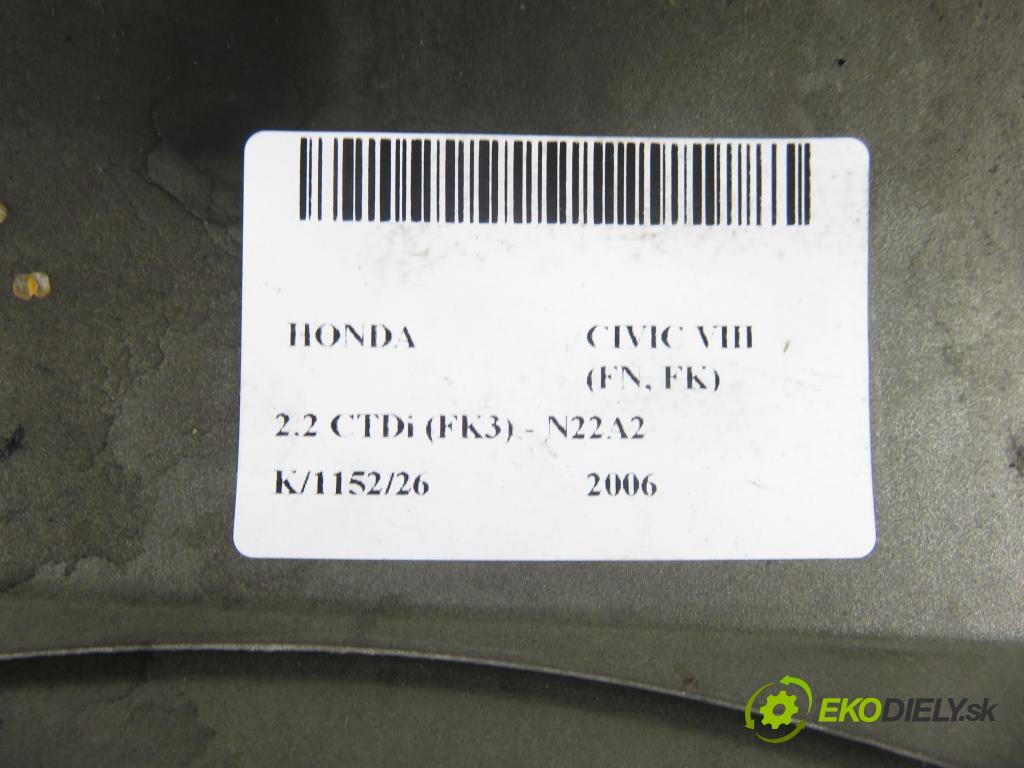 HONDA CIVIC VIII (FN, FK) HB 2006 103,00 2.2 CTDi (FK3) - N22A2 2204,00 Výstuha čelné