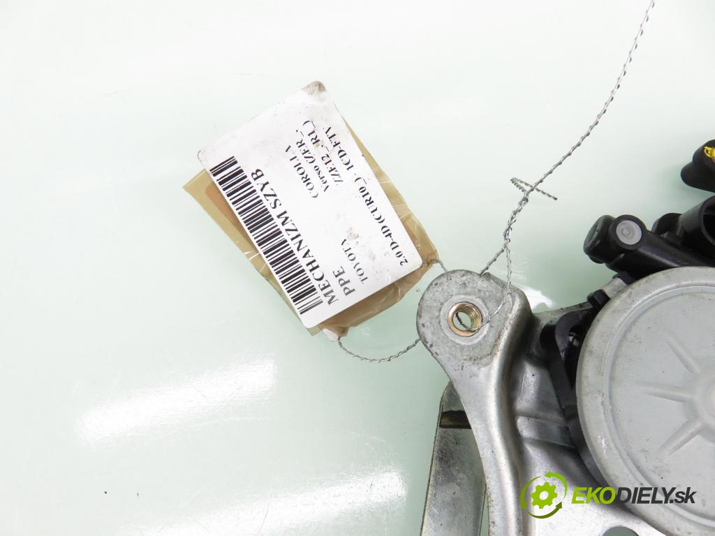 TOYOTA COROLLA Verso (ZER_, ZZE12_, R1_) MINIVAN 2005 85,00 2.0 D-4D (CUR10_) - 1CD-FTV 1995,00 Mechanizmus okien