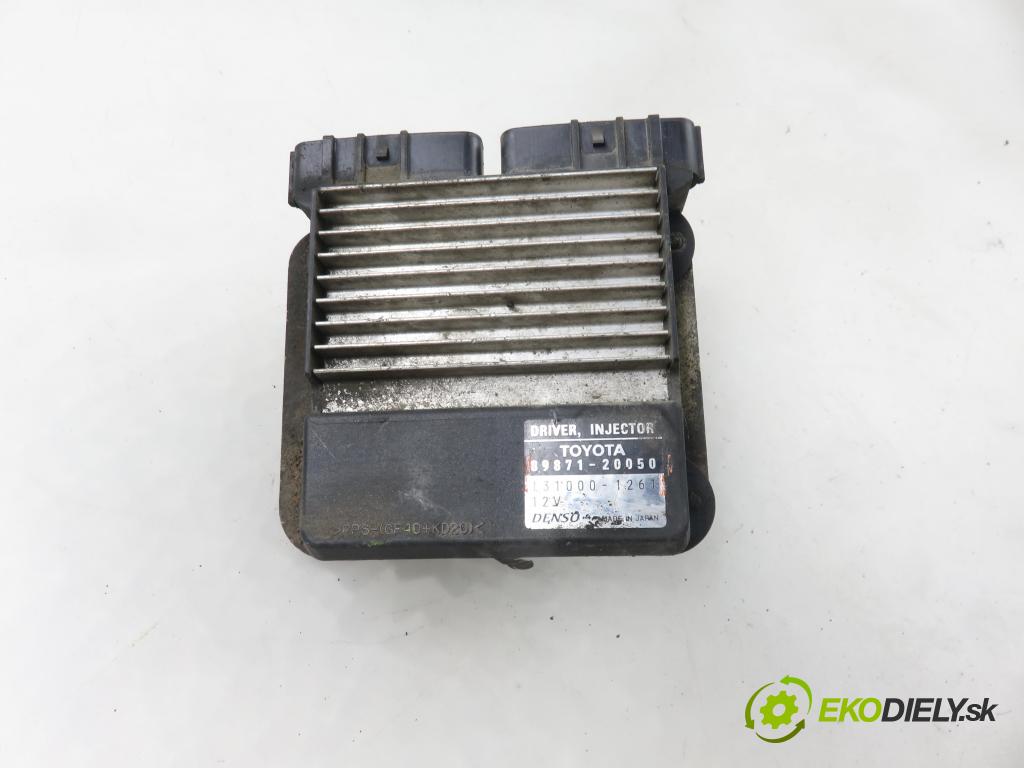 TOYOTA COROLLA Verso (ZER_, ZZE12_, R1_) MINIVAN 2005 85,00 2.0 D-4D (CUR10_) - 1CD-FTV 1995,00 Riadiaca jednotka vstreku 8987120050 ; 1310001261