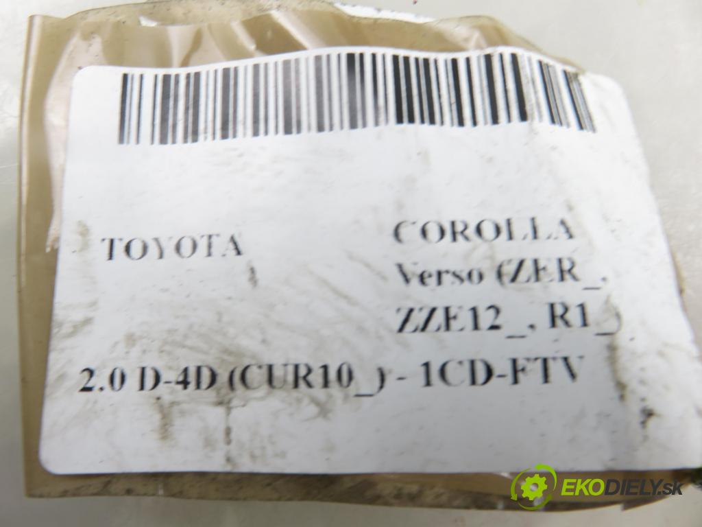 TOYOTA COROLLA Verso (ZER_, ZZE12_, R1_) MINIVAN 2005 85,00 2.0 D-4D (CUR10_) - 1CD-FTV 1995,00 Riadiaca jednotka vstreku 8987120050 ; 1310001261