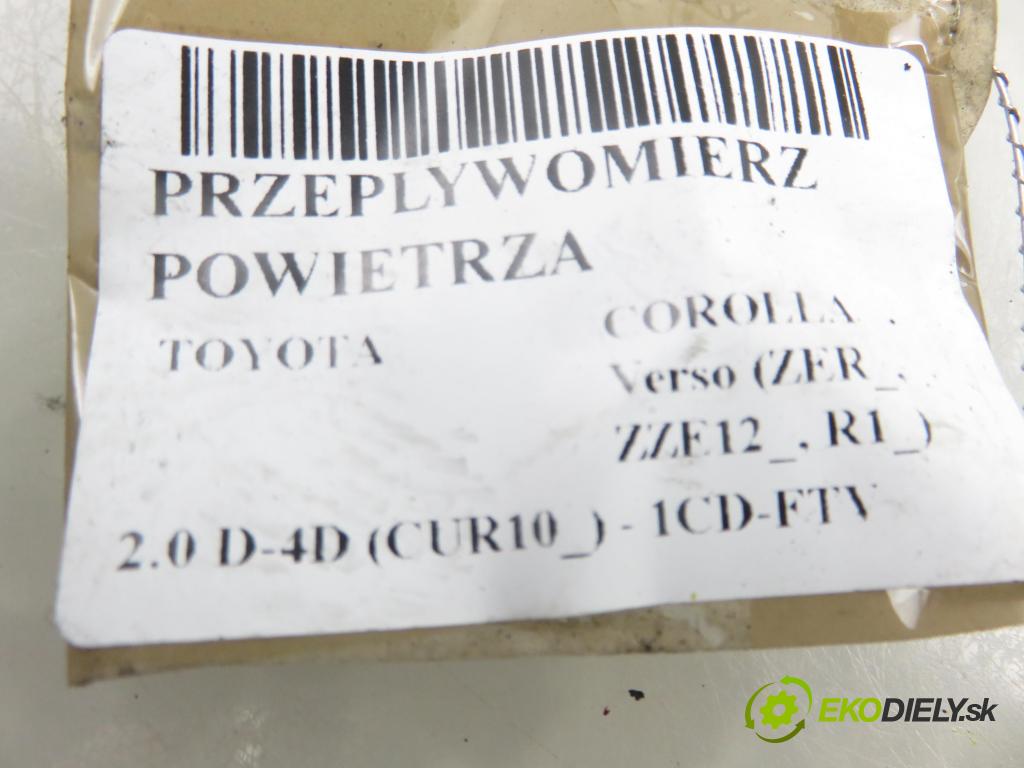 TOYOTA COROLLA Verso (ZER_, ZZE12_, R1_) MINIVAN 2005 85,00 2.0 D-4D (CUR10_) - 1CD-FTV 1995,00 váha vzduchu vzduchu 2220427010
