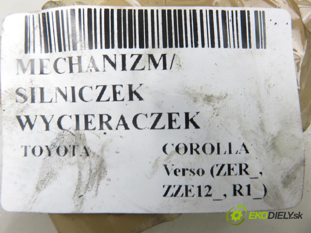 TOYOTA COROLLA Verso (ZER_, ZZE12_, R1_) MINIVAN 2005 85,00 2.0 D-4D (CUR10_) - 1CD-FTV 1995,00 MECHANISMUS/ motorek stěračů 851100F020 ; MS1592007241