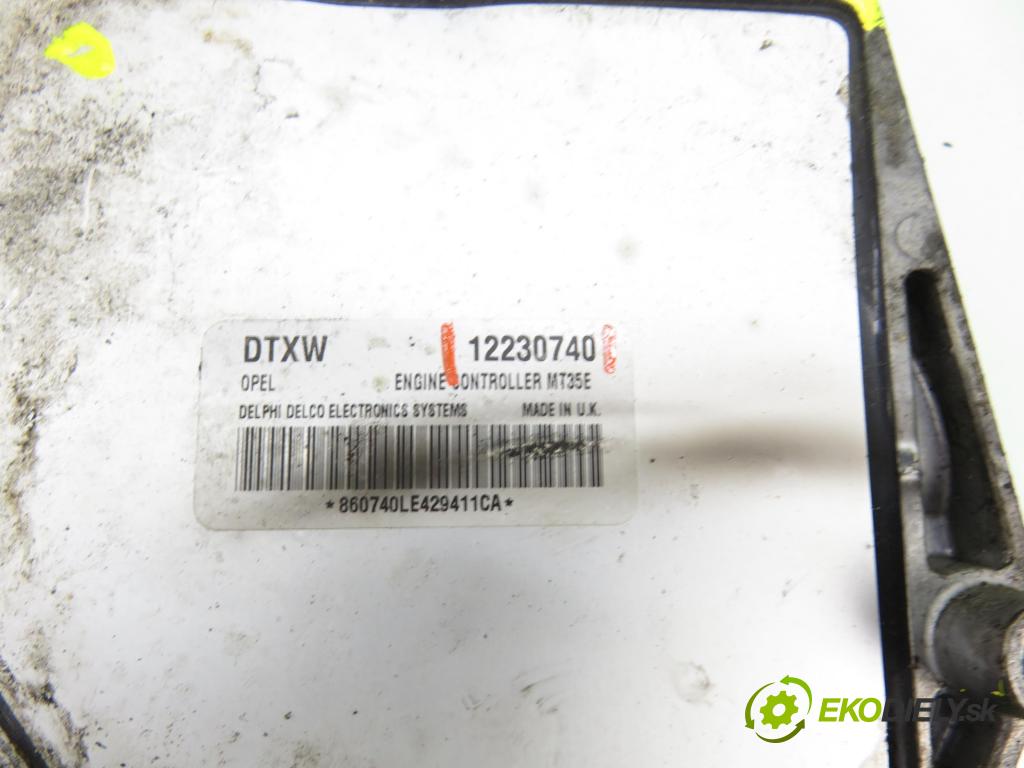 OPEL ASTRA H (A04) HB 2005 77,00 1.6 - Z 16 XEP 1598,00 řídící jednotka motora 12230740