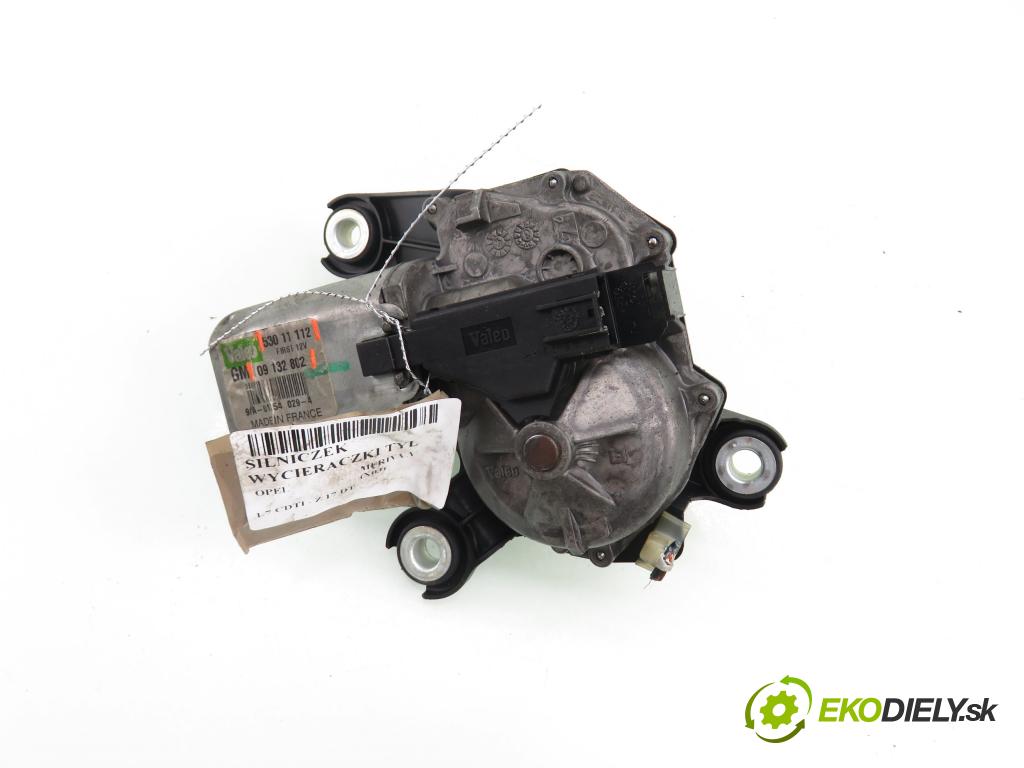 OPEL MERIVA A nadwozie wielkoprzestrzenne (MPV) (X03) HB 2004 74,00 1.7 CDTI - Z 17 DT 1686,00 Motorček stierače zadné 53011112
