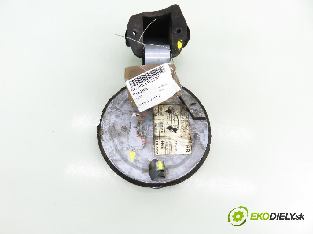 OPEL MERIVA A nadwozie wielkoprzestrzenne (MPV) (X03) HB 2004 74,00 1.7 CDTI - Z 17 DT 1686,00 Dvierka nádrže paliva 468435664 ; 0320014 (Kľučka dverí ostatné)