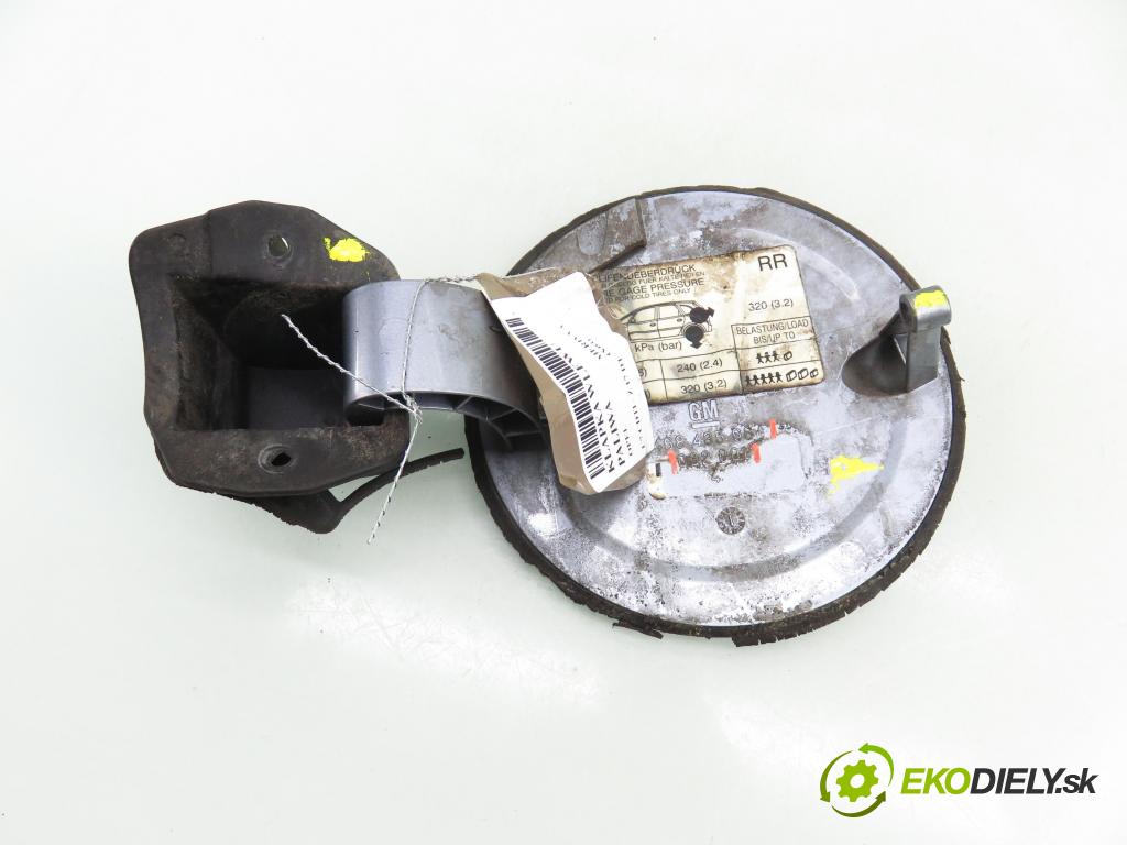OPEL MERIVA A nadwozie wielkoprzestrzenne (MPV) (X03) HB 2004 74,00 1.7 CDTI - Z 17 DT 1686,00 Dvierka nádrže paliva 468435664 ; 0320014 (Kľučka dverí ostatné)